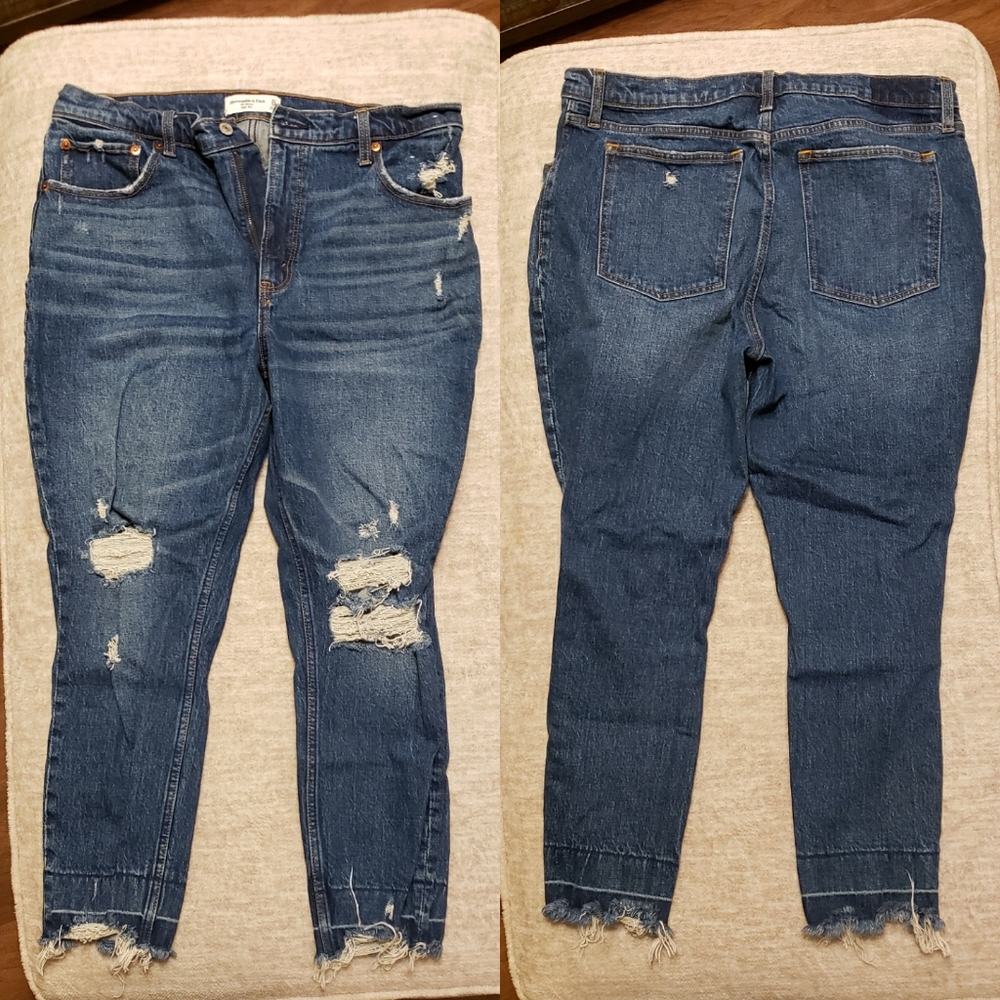 Abercrombie & Fitch Skinny High Rise Jeans 32 S